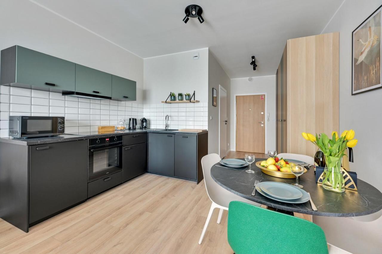 Apartament Walowa Shipyard Gdańsk Buitenkant foto