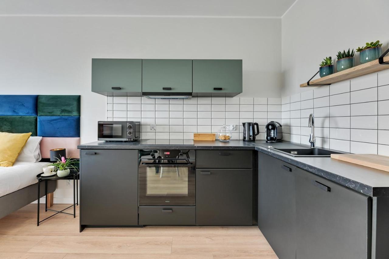 Apartament Walowa Shipyard Gdańsk Buitenkant foto