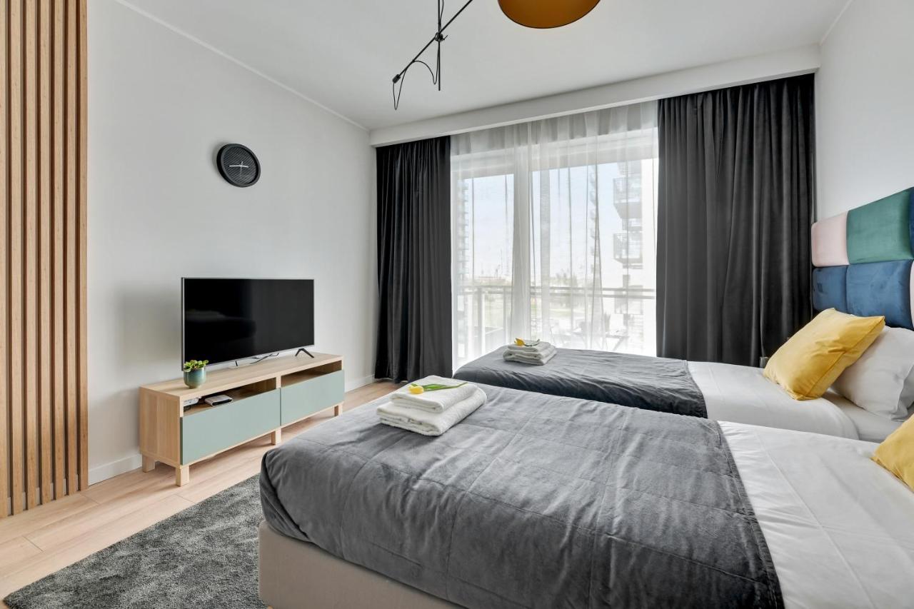 Apartament Walowa Shipyard Gdańsk Buitenkant foto